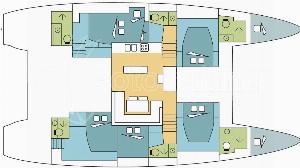 GOLDFINCH Lagoon 52 F