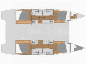 Lalom Fountaine Pajot Elba 45