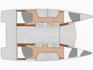 Blue Orion Fountaine Pajot Isla 40