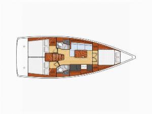 Sail Bellatrix Oceanis 38.1