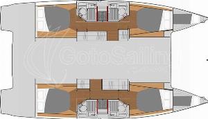 Bella V Fountaine Pajot Astrea 42