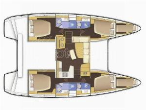 BLUE STEEL Lagoon 42