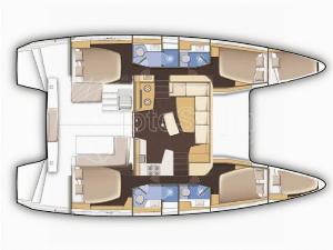 Casta Diva VIP-equipped Lagoon 42