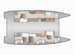 LE GRAND BOGAVANT Fountaine Pajot Aura 51
