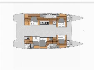 Amante Fountaine Pajot Aura 51