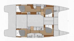 Franco Nero Fountaine Pajot Saba 50