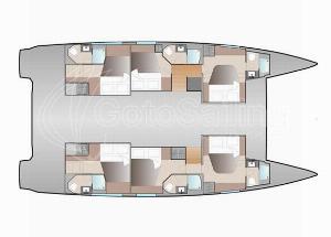 Beachcomber  Fountaine Pajot Aura 51