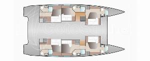 Dione II Fountaine Pajot Aura 51