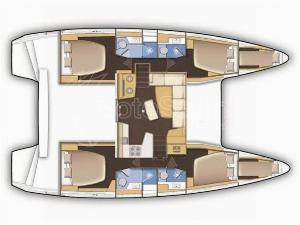 Blue Ripple I Lagoon 42