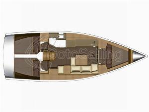 Sunny Blue Dufour 382 GL