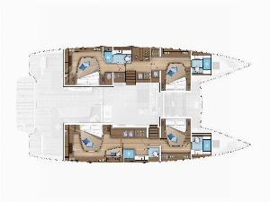 PRINCESS S Lagoon 55