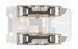 Sail la vie Lagoon 43