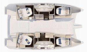 Cataya Fountaine Pajot New 41 Quatuor 4