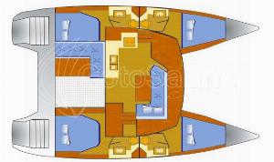 Luna Rossa II Fountaine Pajot Lucia 40