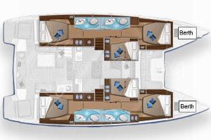 CU Sailing (Docs Holiday) Lagoon 50