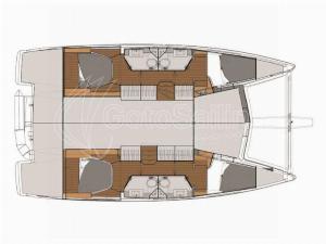 El Camino Fountaine Pajot Lucia 40
