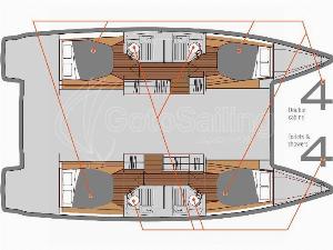 Wave Fountaine Pajot Astrea 42
