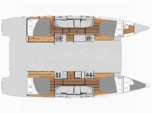 PRINCESS VALERIA Fountaine Pajot Elba 45