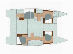 Lucky Alexandra Fountaine Pajot Saona 47