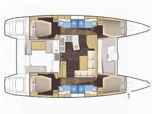 BRIGHT MOON  Lagoon 450 F